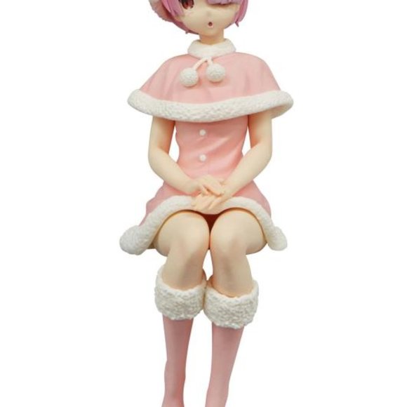 NEW Re:Zero Rem Ram Noodle Stopper Figure Snow Princess Set of 2 Japan FuRyu - Picture 10 of 10